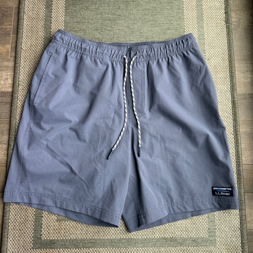 LL Bean Vacationland Stretch Swim Trunks